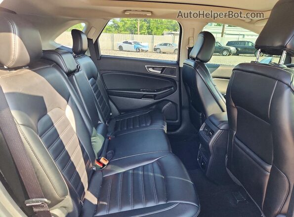 2FMPK4J92LBA85189 2020 FORD EDGE Серебряный Вид задней части салона