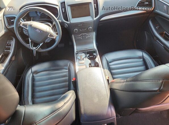 2FMPK4J92LBA85189 2020 FORD EDGE Серебряный Вид панели приборов