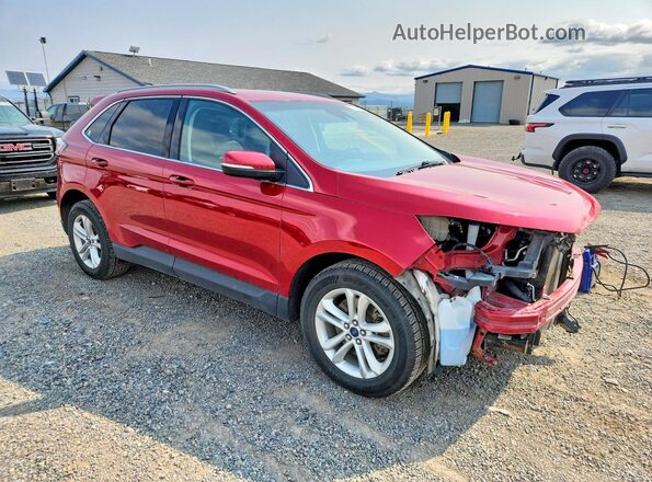 2FMPK4J92LBA94796 2020 FORD EDGE Красный Передняя правая четверть