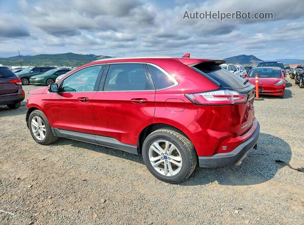 2FMPK4J92LBA94796 2020 FORD EDGE Красный Задняя левая четверть