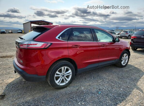 2FMPK4J92LBA94796 2020 FORD EDGE Красный Задняя правая четверть