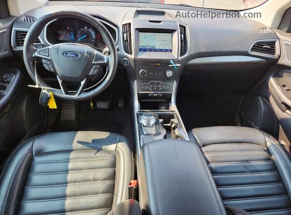 2FMPK4J92LBA94796 2020 FORD EDGE Красный Вид панели приборов