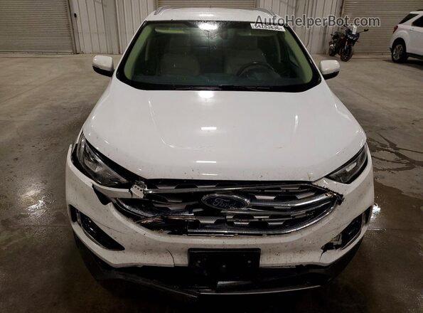 2FMPK4J92LBB41938 2020 FORD EDGE White Front view