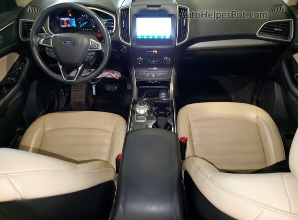 2FMPK4J92LBB41938 2020 FORD EDGE White Dashboard view