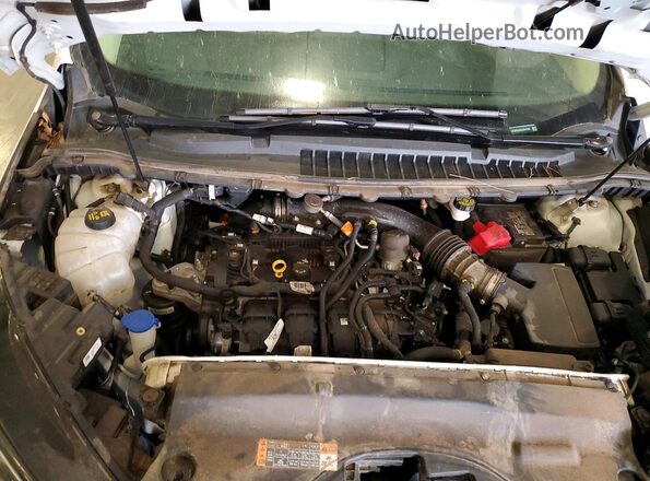 2FMPK4J92LBB41938 2020 FORD EDGE White Engine compartment view