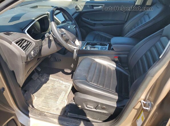2FMPK4J92LBB50039 2020 FORD EDGE Tan Widok wnętrza z przodu