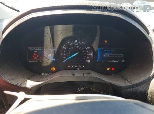 2FMPK4J92NBA21530 2022 FORD EDGE Gray Սարքավորումների վահանակի տեսք