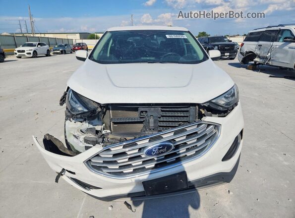 2FMPK4J92NBA39185 2022 FORD EDGE White წინა ხედი