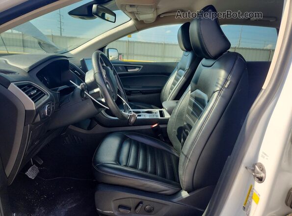 2FMPK4J92NBA39185 2022 FORD EDGE White წინა სალონის ხედი