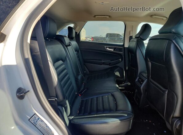 2FMPK4J92NBA39185 2022 FORD EDGE White უკანა სალონის ხედი