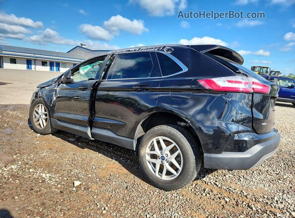 2FMPK4J92NBA64264 2022 FORD EDGE Black Tył lewy