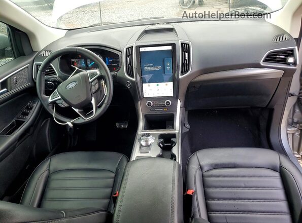 2FMPK4J92NBB15701 2022 FORD EDGE Silver Առջևի վահանակի տեսք