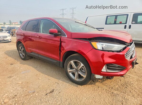 2FMPK4J92PBA09168 2023 FORD EDGE Red Delantero derecho