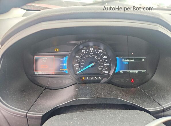 2FMPK4J92PBA09168 2023 FORD EDGE Red Vista del cuadro de instrumentos