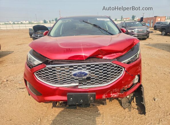 2FMPK4J92PBA09168 2023 FORD EDGE Red Vista frontal