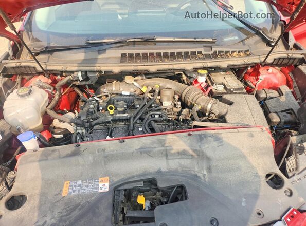 2FMPK4J92PBA09168 2023 FORD EDGE Red Vista del compartimento del motor