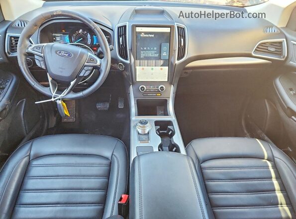 2FMPK4J92RBA50404 2024 FORD EDGE Charcoal Dashboard view