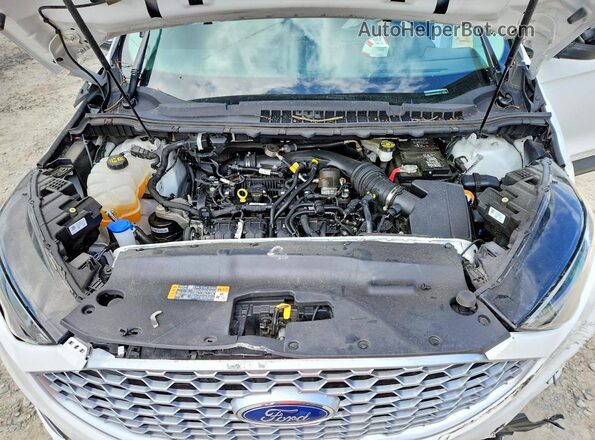 2FMPK4J92RBA50810 2024 FORD EDGE White Engine compartment view