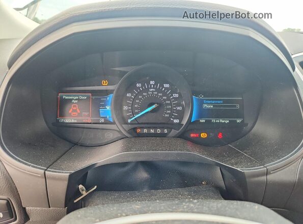 2FMPK4J92RBA55084 2024 FORD EDGE Silver ხელსაწყოთა პანელის ხედი