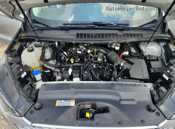 2FMPK4J92RBA55084 2024 FORD EDGE Silver ძრავის განყოფილების ხედი