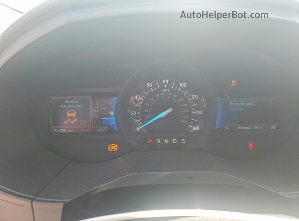 2FMPK4J92RBA67591 2024 FORD EDGE Gray Vista del cuadro de instrumentos