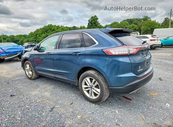 2FMPK4J93GBB02197 2016 FORD EDGE Blue Rear left
