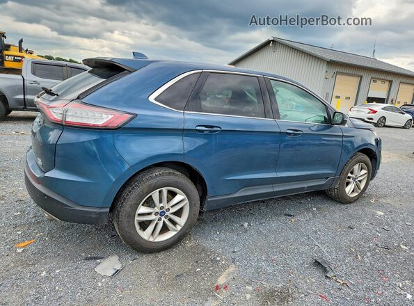 2FMPK4J93GBB02197 2016 FORD EDGE Blue Rear right