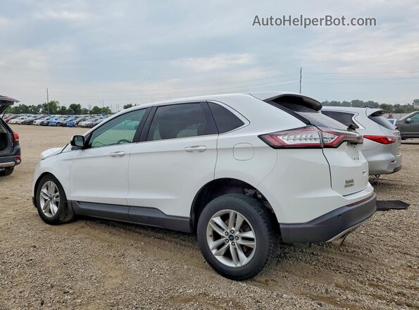 2FMPK4J93HBB30440 2017 FORD EDGE White Trasero izquierdo