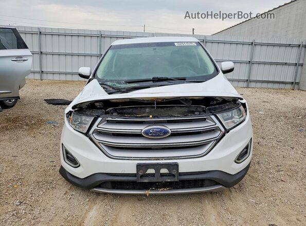 2FMPK4J93HBB30440 2017 FORD EDGE White Vista frontal