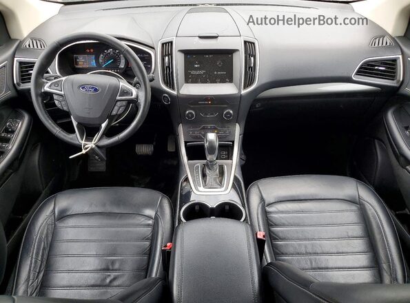 2FMPK4J93HBB30440 2017 FORD EDGE White Vista del salpicadero