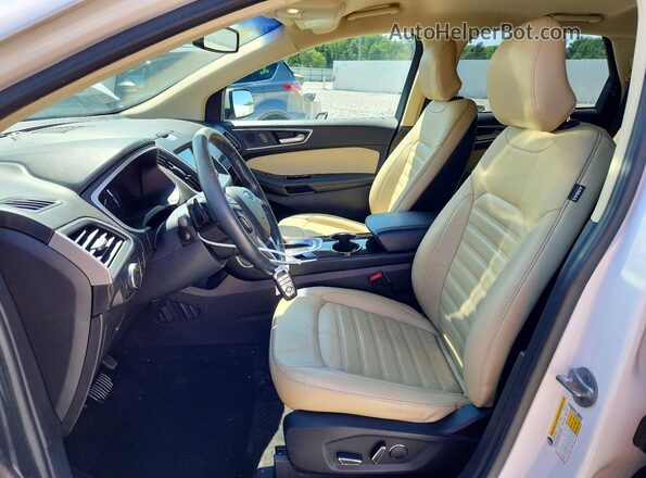 2FMPK4J93HBC48293 2017 FORD EDGE White Front interior view
