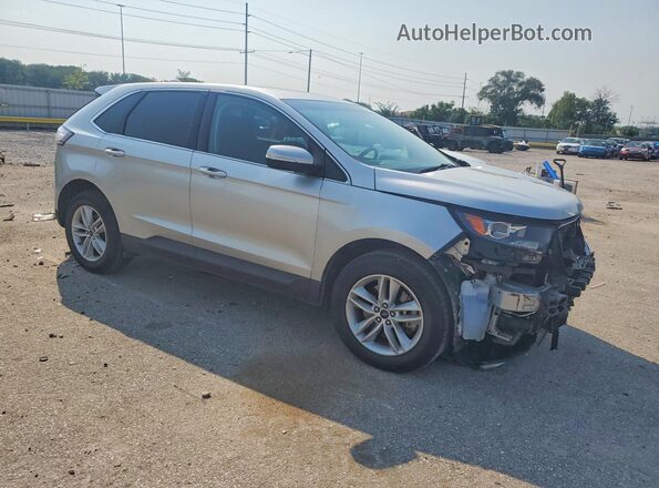 2FMPK4J93HBC67619 2017 FORD EDGE Silver Przód prawy