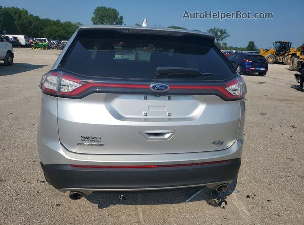2FMPK4J93HBC67619 2017 FORD EDGE Silver Widok z tyłu