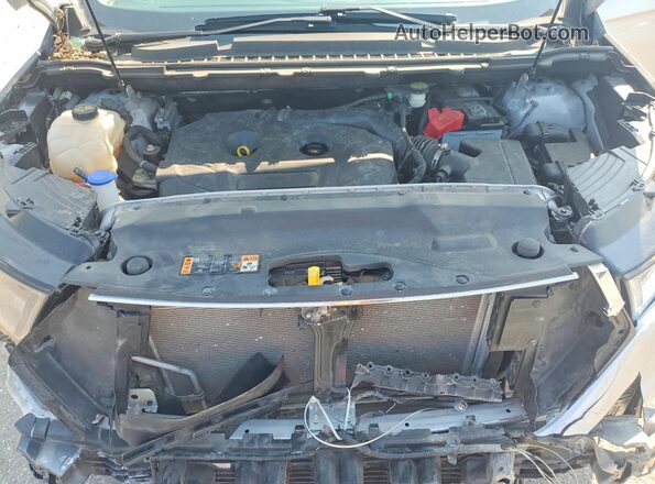 2FMPK4J93HBC67619 2017 FORD EDGE Silver Widok komory silnika