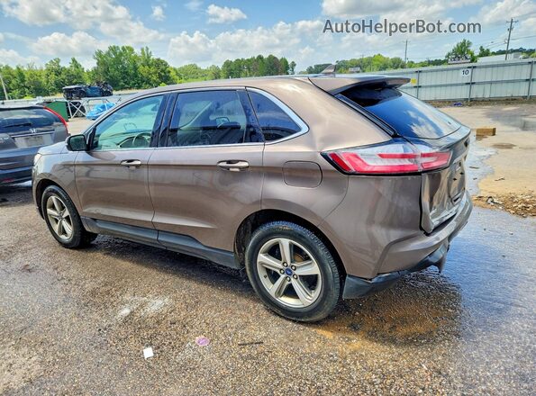 2FMPK4J93KBB34494 2019 FORD EDGE Beige Задня ліва чверть