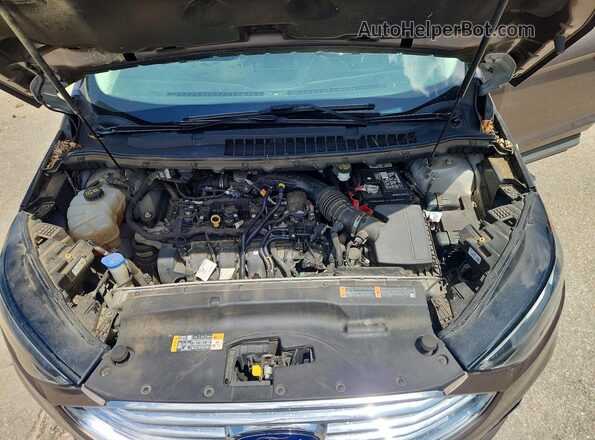 2FMPK4J93KBB34494 2019 FORD EDGE Beige Вид задньої частини салону