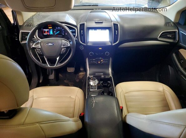 2FMPK4J93KBC27421 2019 FORD EDGE Black Առջևի վահանակի տեսք