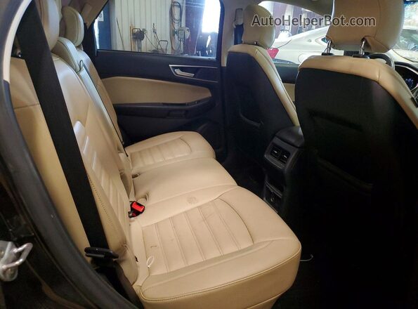 2FMPK4J93KBC27421 2019 FORD EDGE Black Հետևի նստատեղերի տեսք