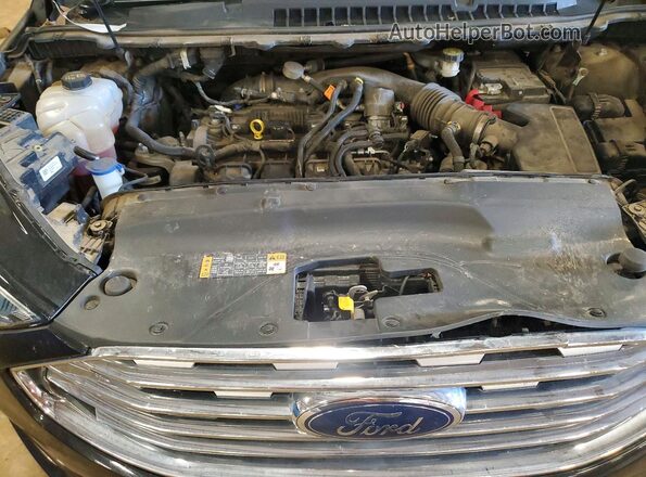 2FMPK4J93KBC27421 2019 FORD EDGE Black Սալոնի հետևի տեսք