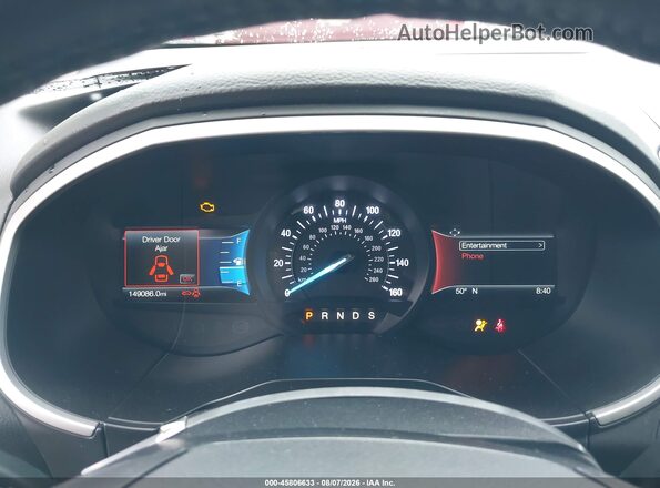 2FMPK4J93KBC70902 2019 FORD EDGE Gray Widok tylnych siedzeń