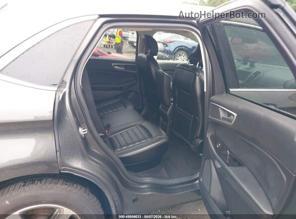 2FMPK4J93KBC70902 2019 FORD EDGE Gray Widok naklejki z numerem VIN