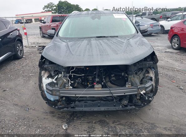 2FMPK4J93KBC70902 2019 FORD EDGE Gray Widok wnętrza z tyłu