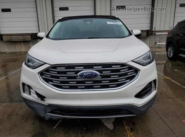 2FMPK4J93KBC71063 2019 FORD EDGE White Вид спереду