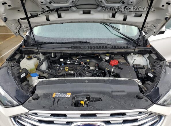 2FMPK4J93KBC71063 2019 FORD EDGE White Вид задньої частини салону