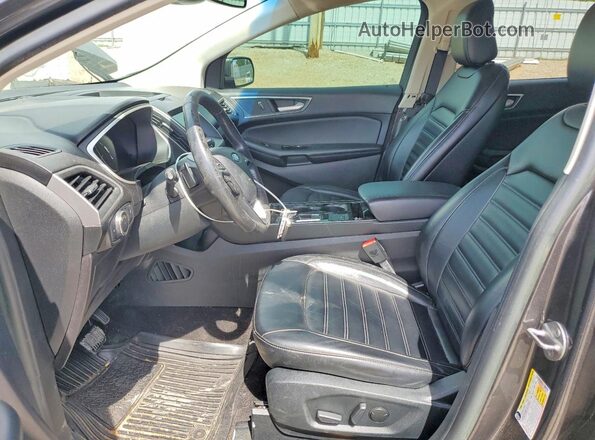 2FMPK4J93LBA29651 2020 FORD EDGE Gray Vista interior delantera
