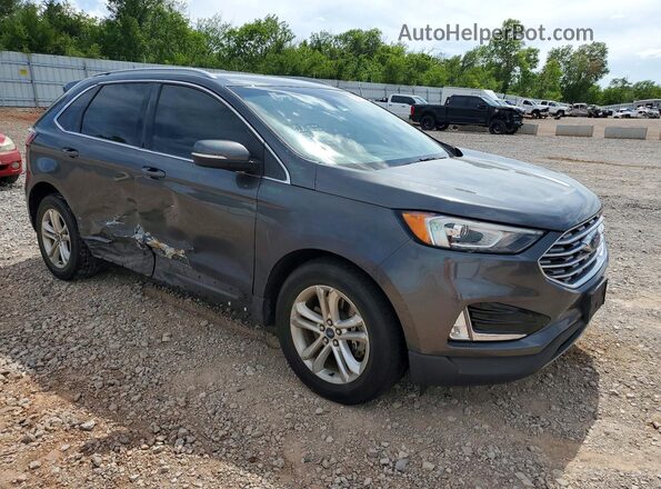 2FMPK4J93LBA29651 2020 FORD EDGE Gray Delantero derecho