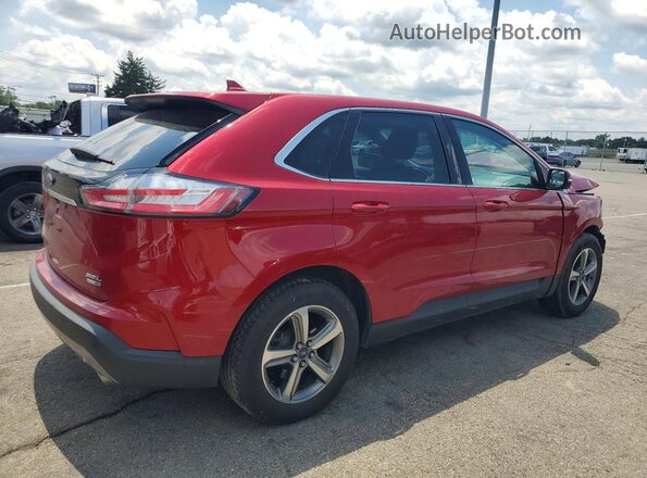 2FMPK4J93LBA68692 2020 FORD EDGE Red უკანა მარჯვენა