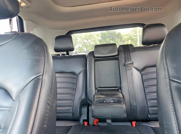 2FMPK4J93LBA68692 2020 FORD EDGE Red უკანა სავარძლების ხედი