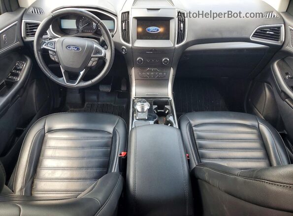 2FMPK4J93LBA68692 2020 FORD EDGE Red წინა პანელის ხედი