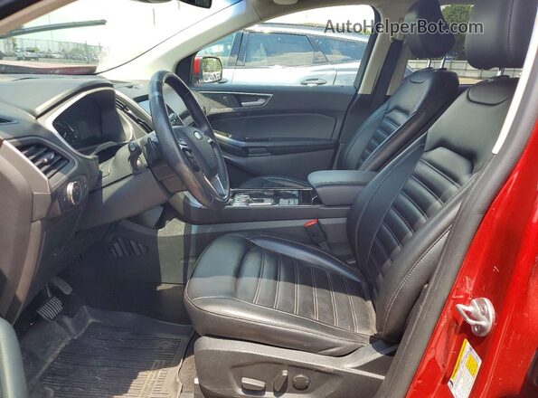 2FMPK4J93LBA68692 2020 FORD EDGE Red წინა სალონის ხედი